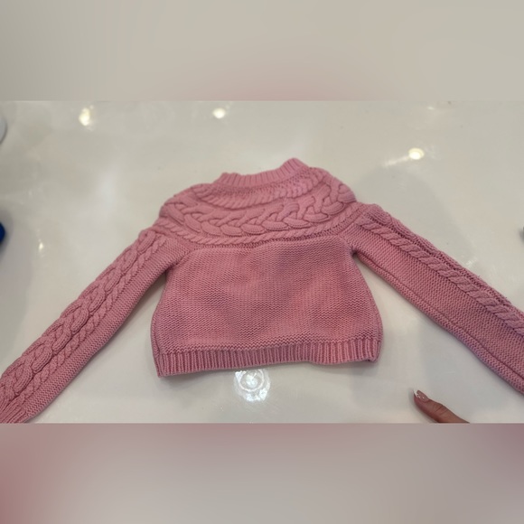 Cable knit girls cardigan sweater with one button closure - Size 4 - GAP - Picture 8 of 8